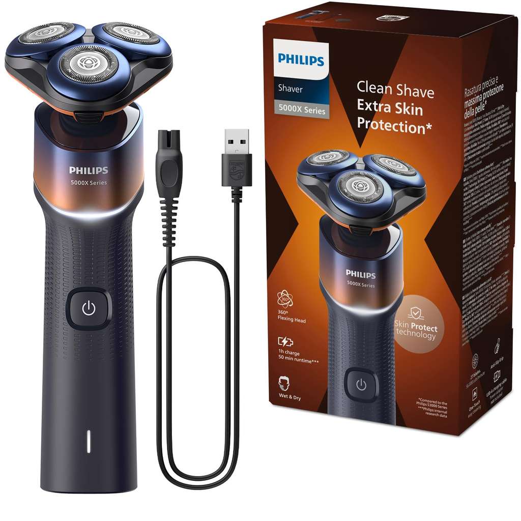 Philips Shaver 5000X Series, Wet and Dry Electric Shaver