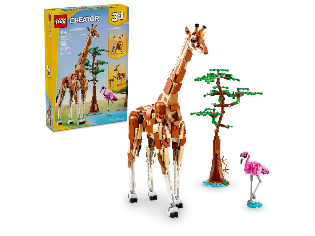 LEGO Creator Wild Safari Animals 3in1 31150