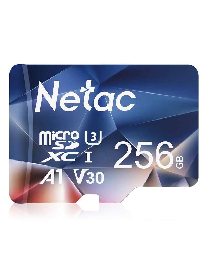 Netac 256GB MicroSDHC Memory Card, Micro SD Card - Sold By Netac Official Store FBA